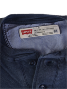 Bomulds Bluse M / Blå / Mand