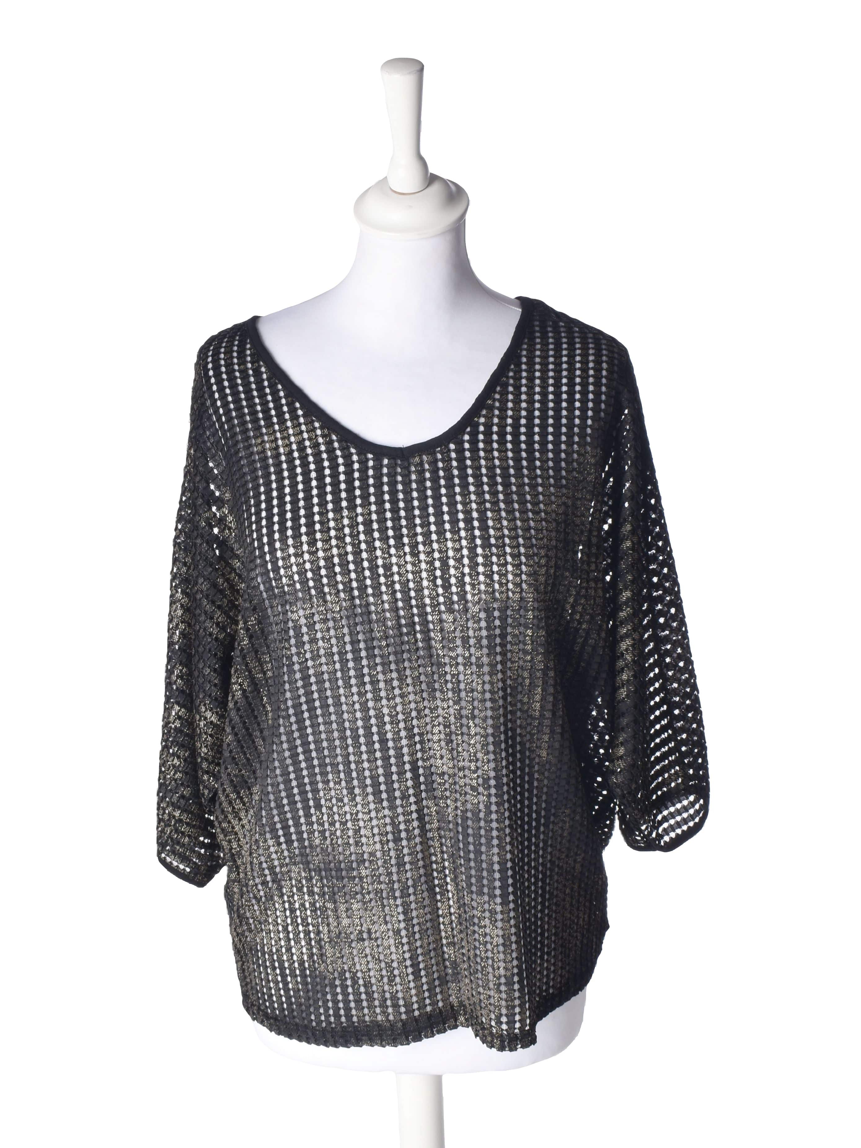 2-Biz Bluse - M / Sort / Kvinde - SassyLAB Secondhand