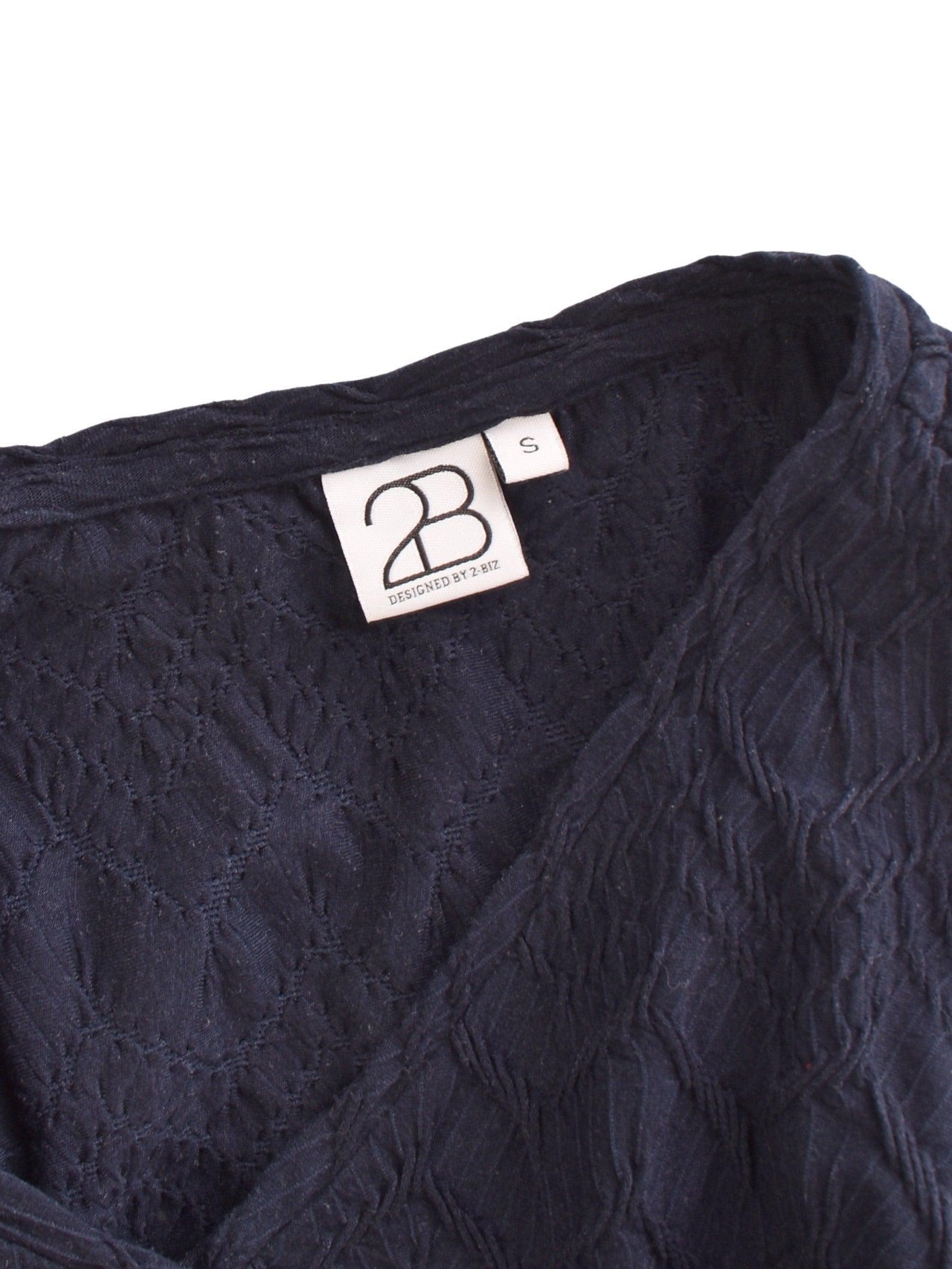 2-Biz Bluse - S / Blå / Kvinde - SassyLAB Secondhand