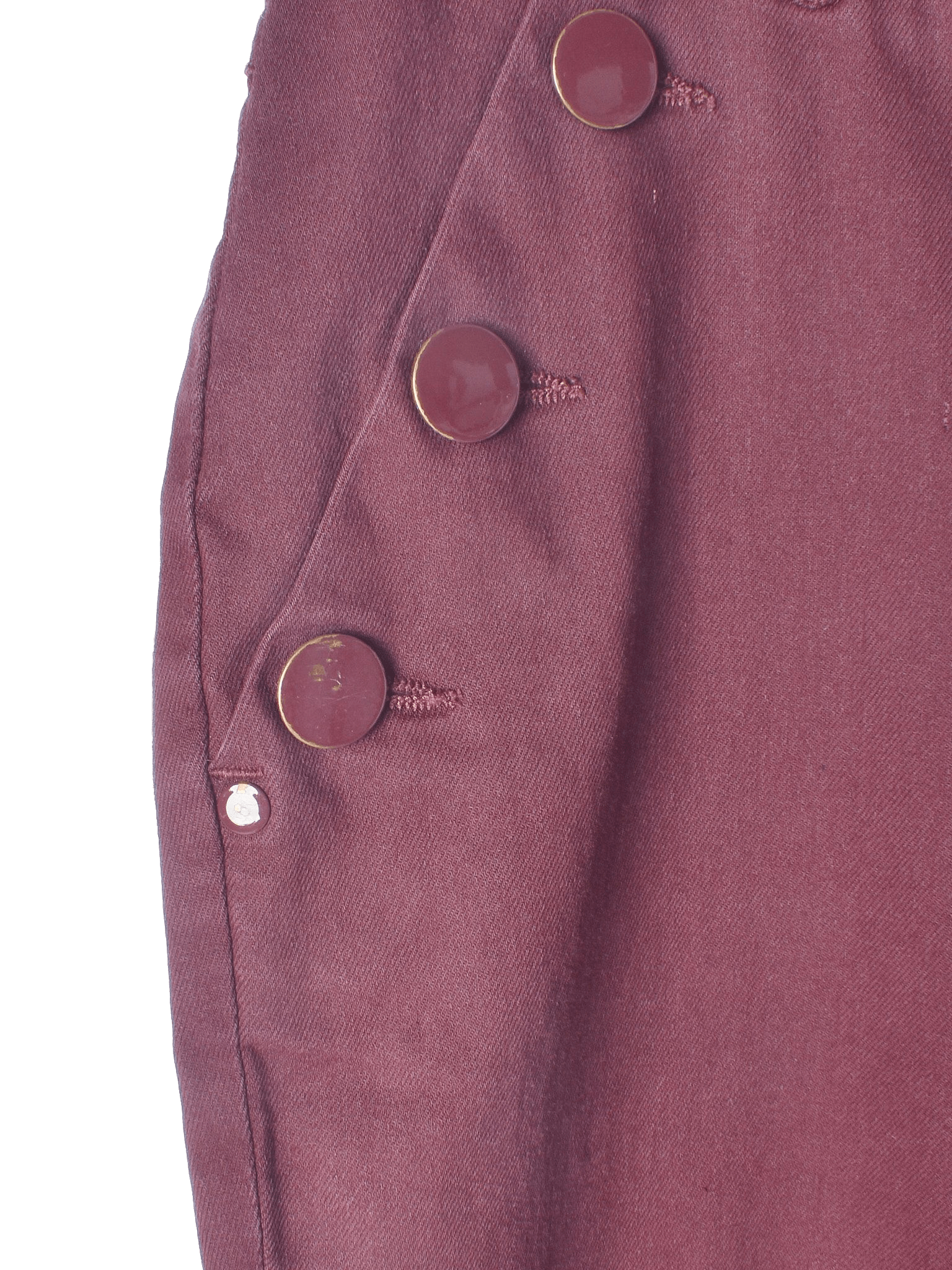 2-Biz Jeans - 45 / Bordeaux / Kvinde - SassyLAB Secondhand
