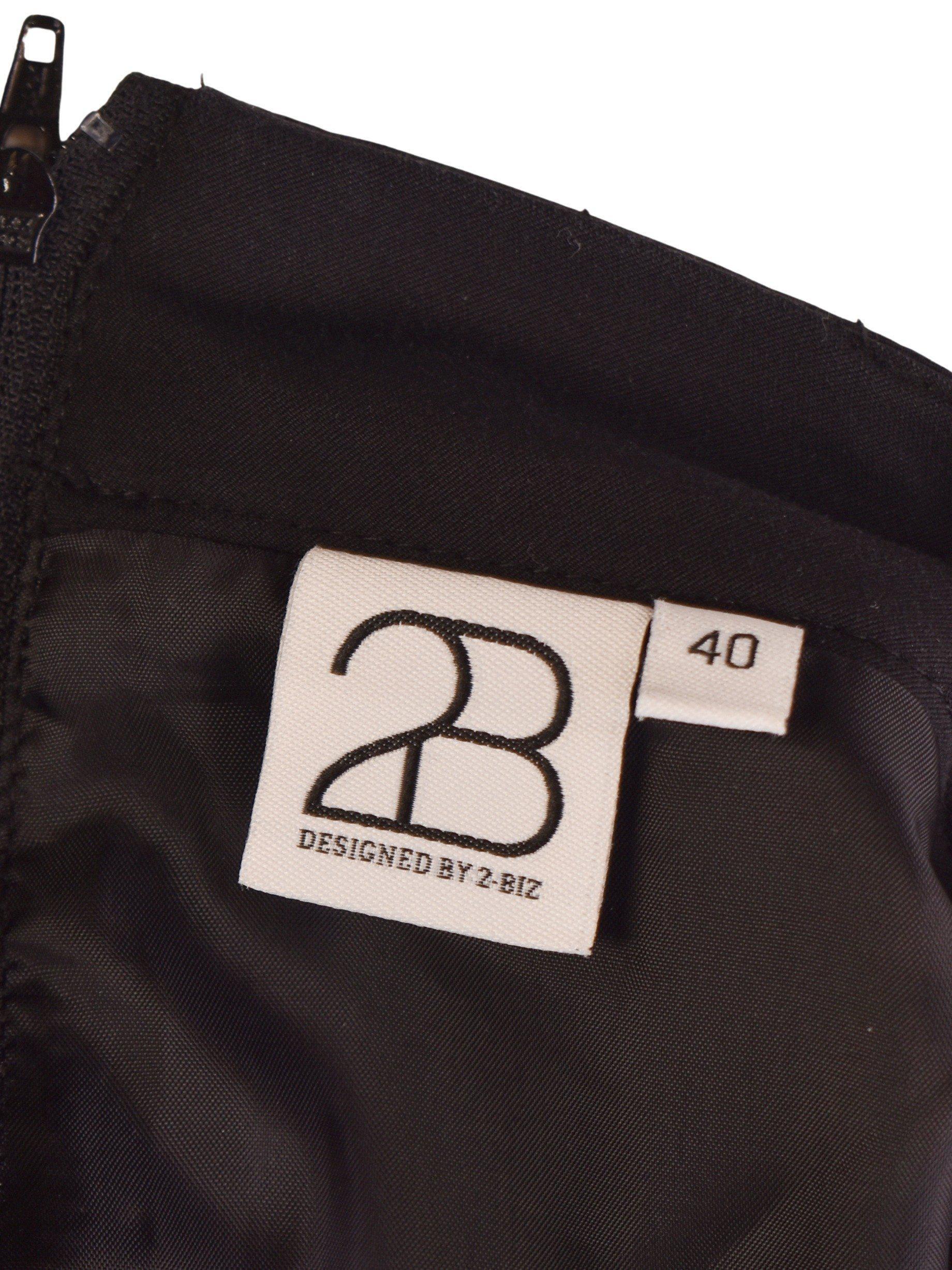 2-Biz Nederdel - 40 / Sort / Kvinde - SassyLAB Secondhand