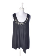 2-Biz Top - M / Sort / Kvinde - SassyLAB Secondhand