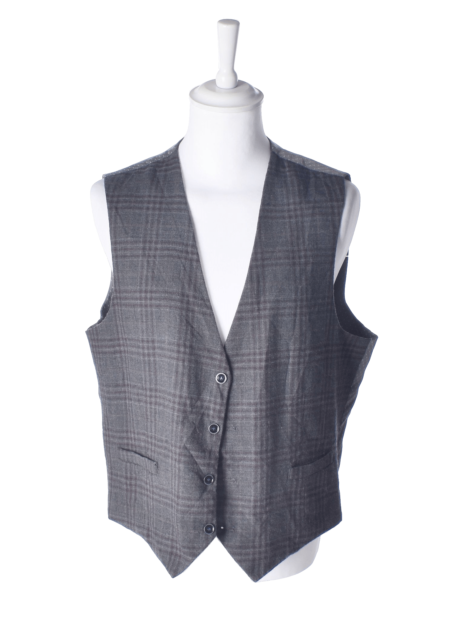 2Blind2c Vest - 56 / Grå / Mand - SassyLAB Secondhand