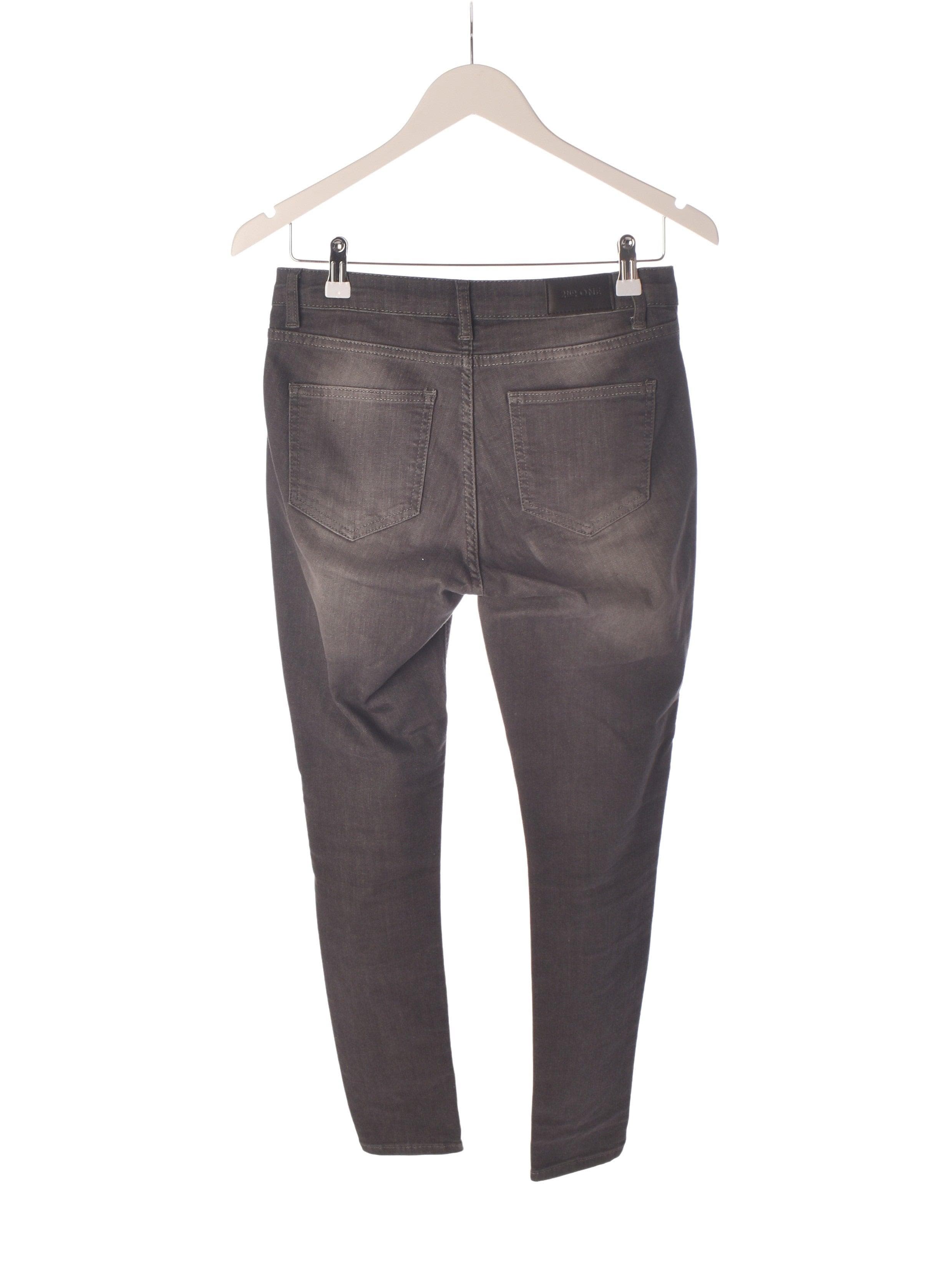 2nd One Jeans - 28 / Grå / Kvinde - SassyLAB Secondhand