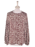 2NDDAY Bluse - 34 / Rød / Kvinde - SassyLAB Secondhand