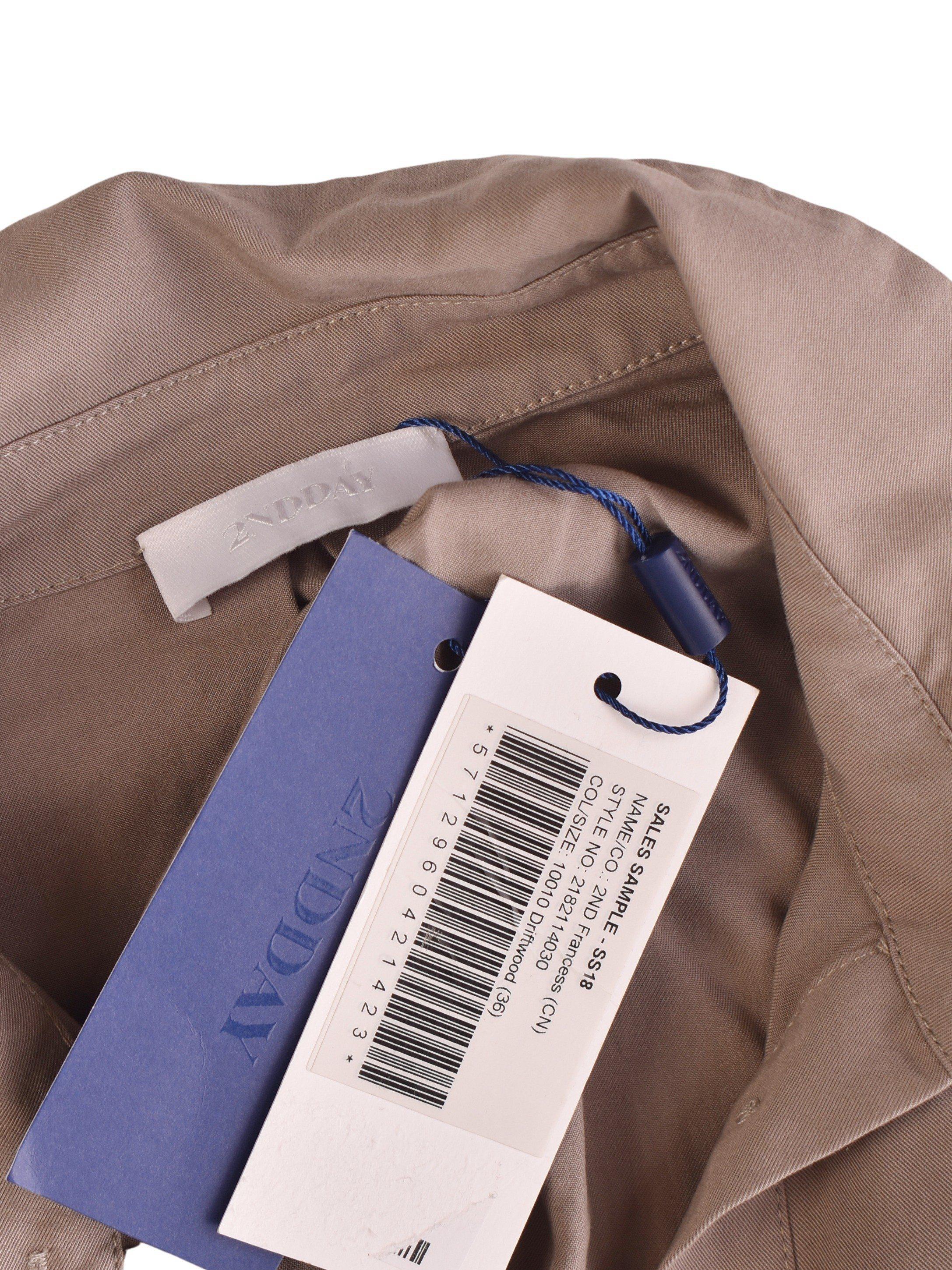 2NDDAY Skjorte - 36 / Beige / Kvinde - SassyLAB Secondhand