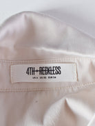 4th reckless Skjorte - 34 / Hvid / Kvinde - SassyLAB Secondhand