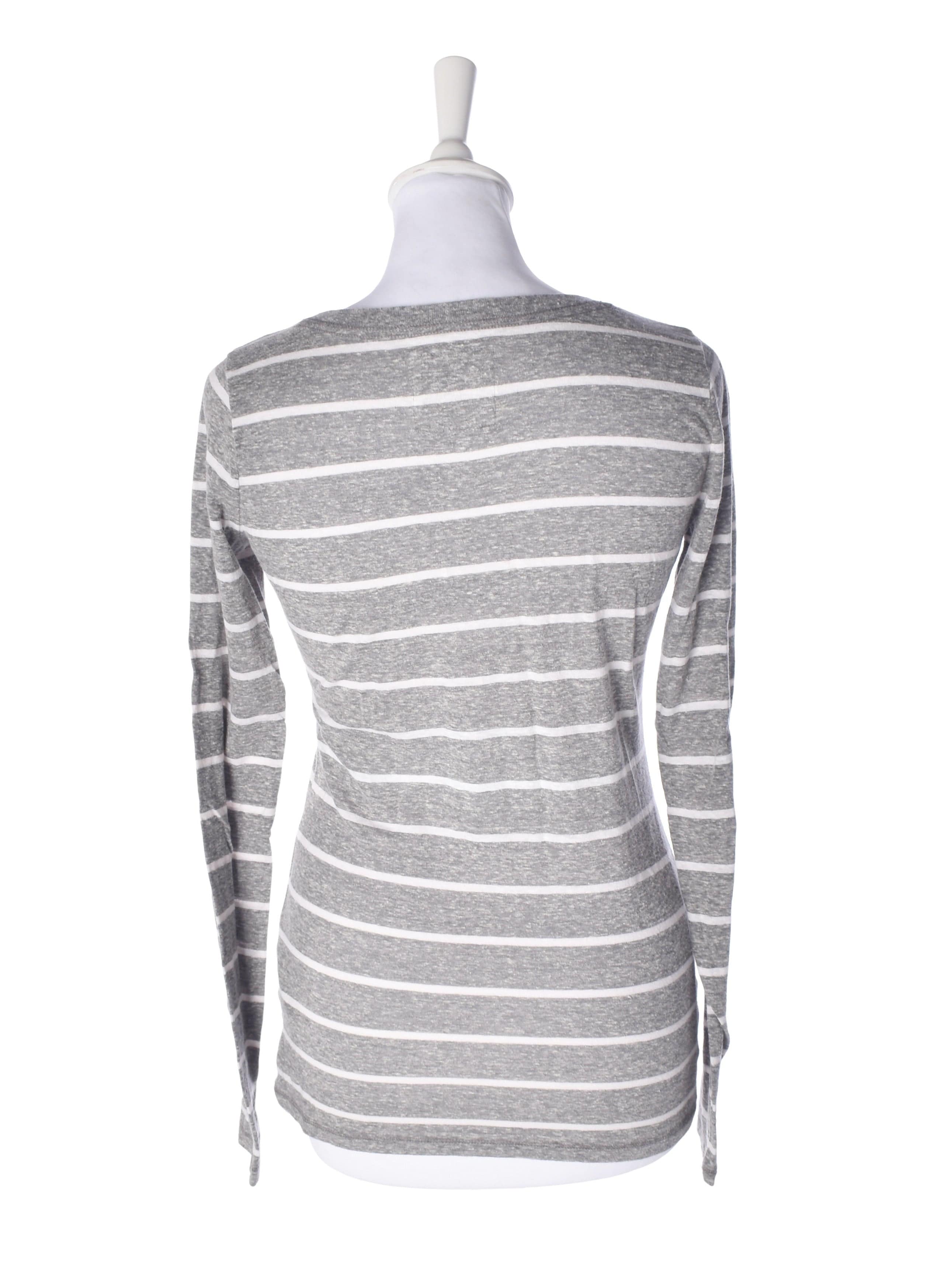 Abercrombie & Fitch Bluse - XS / Grå / Kvinde - SassyLAB Secondhand