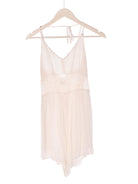 Abercrombie & Fitch Playsuit - L / Hvid / Kvinde - SassyLAB Secondhand