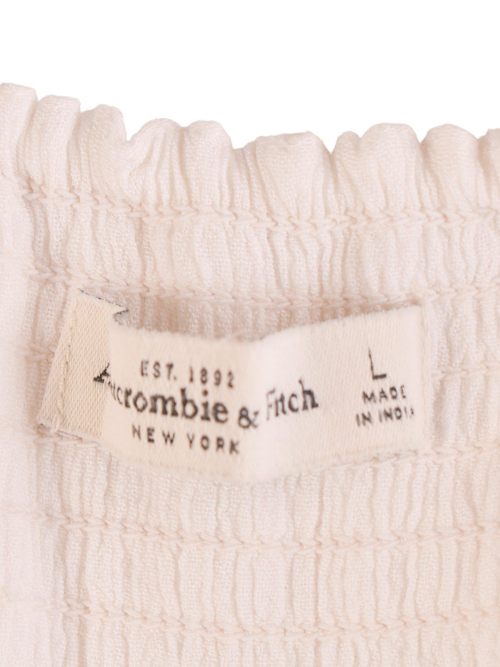 Abercrombie & Fitch Playsuit - L / Hvid / Kvinde - SassyLAB Secondhand