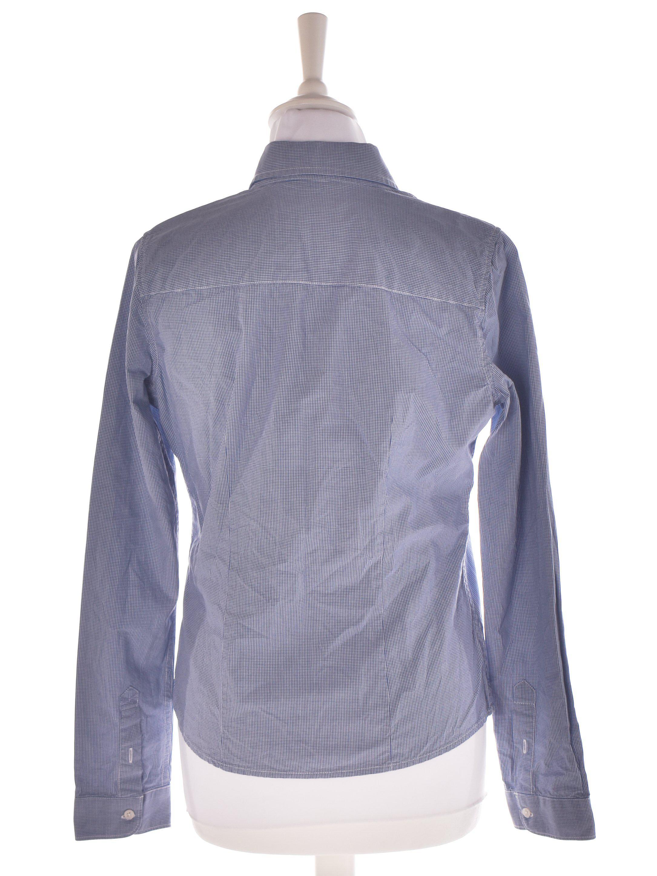 Abercrombie & Fitch Skjorte - S / Blå / Kvinde - SassyLAB Secondhand