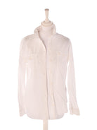 Abercrombie & Fitch Skjorte - S / Hvid / Kvinde - SassyLAB Secondhand