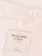 Abercrombie & Fitch Skjorte - S / Hvid / Kvinde - SassyLAB Secondhand