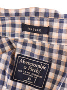 Abercrombie & Fitch Skjorte - XS / Blå / Kvinde - SassyLAB Secondhand