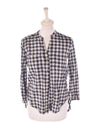 Abercrombie & Fitch Skjorte - XS / Grå / Kvinde - SassyLAB Secondhand
