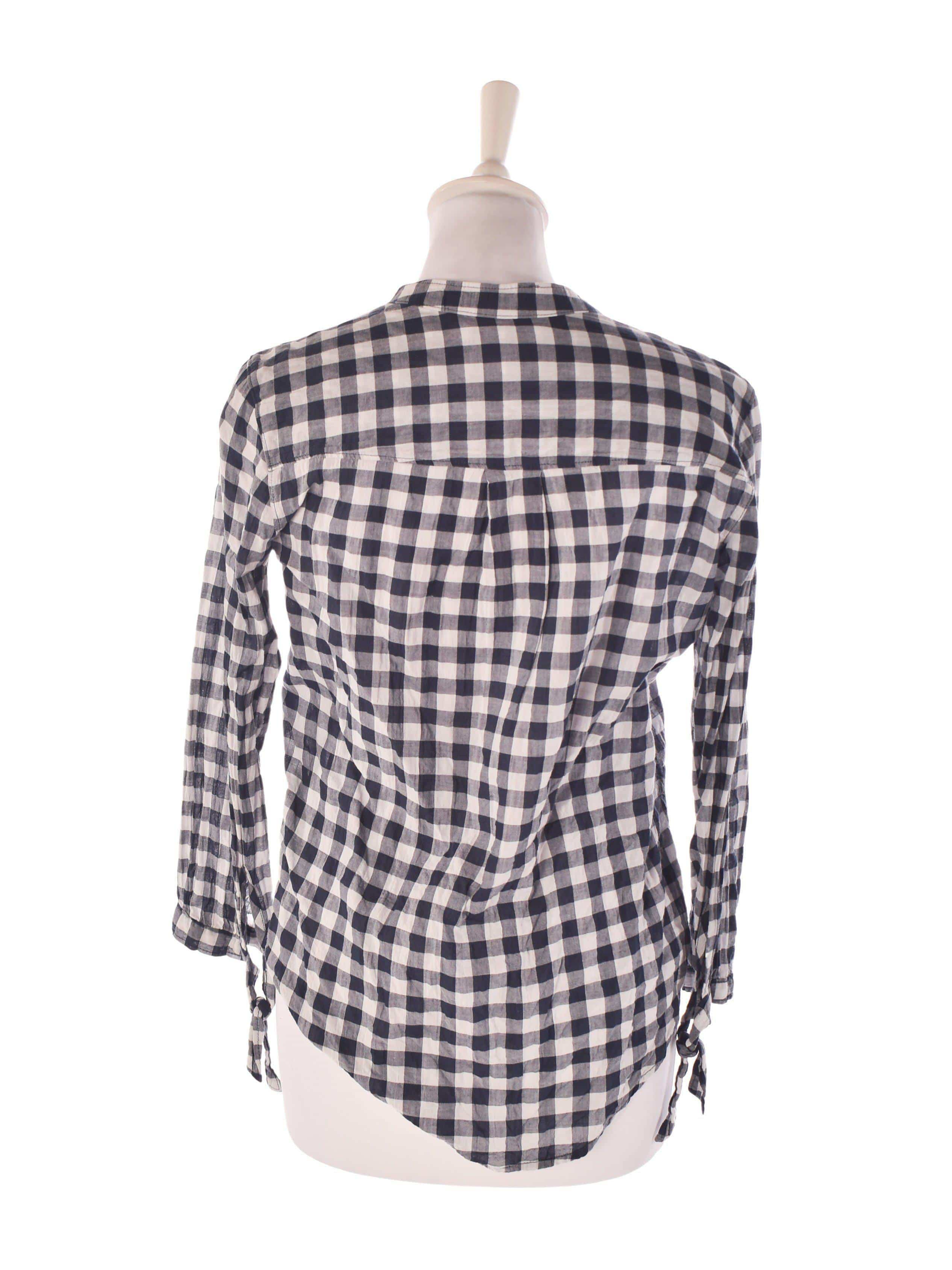 Abercrombie & Fitch Skjorte - XS / Grå / Kvinde - SassyLAB Secondhand