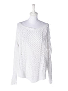 Abercrombie & Fitch Sweater - XS/S / Hvid / Kvinde - SassyLAB Secondhand