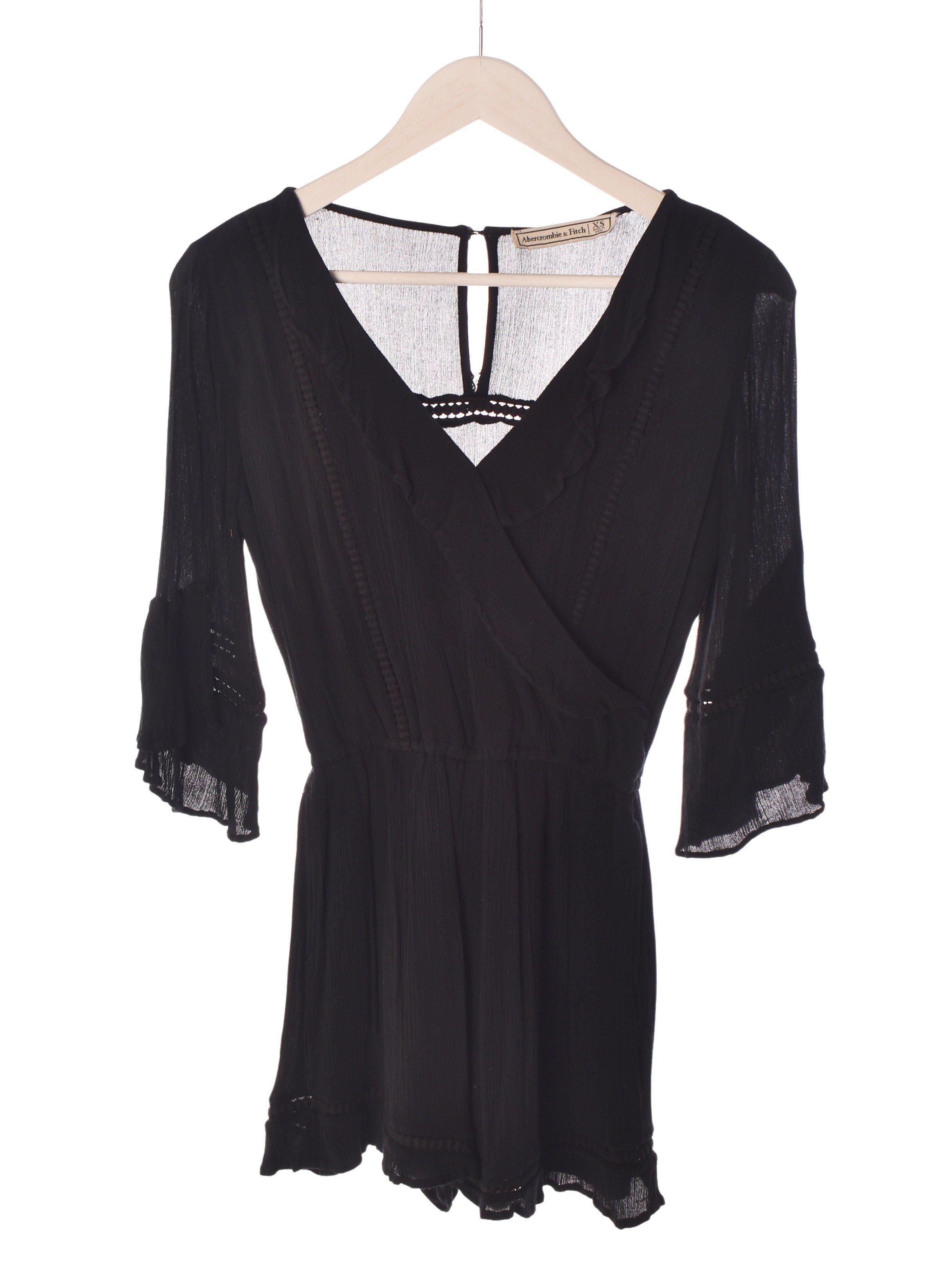 Abercrombie & Fitch Top - XS / Sort / Kvinde - SassyLAB Secondhand