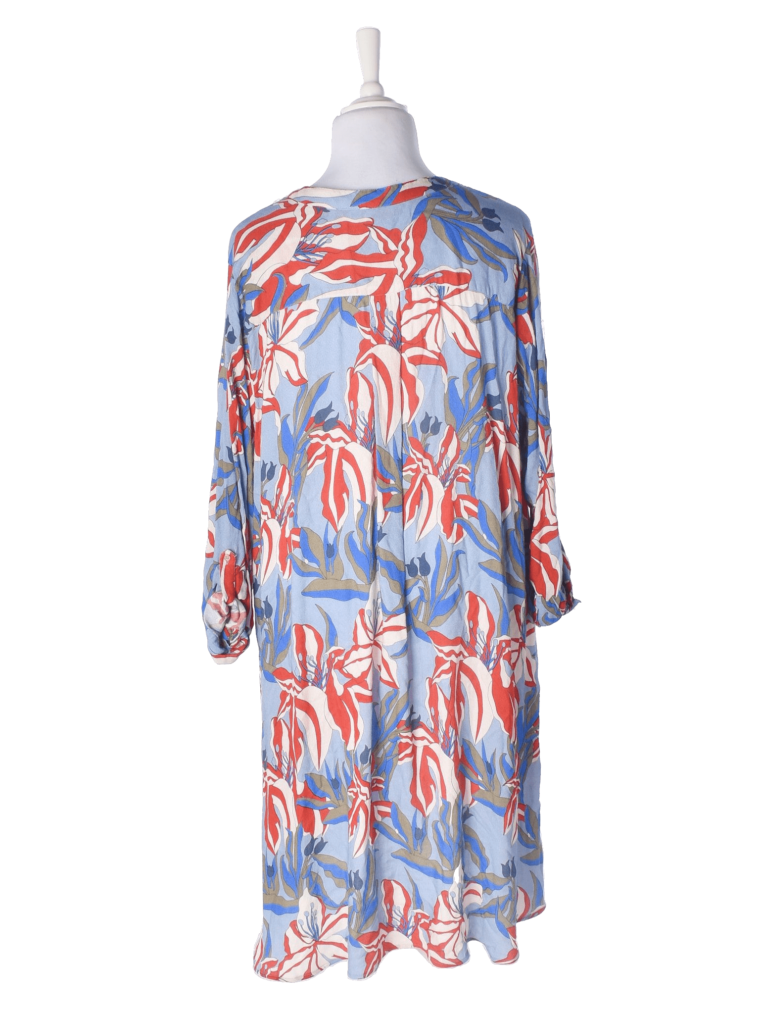 Adia Kjole - L / Blomstret / Kvinde - SassyLAB Secondhand