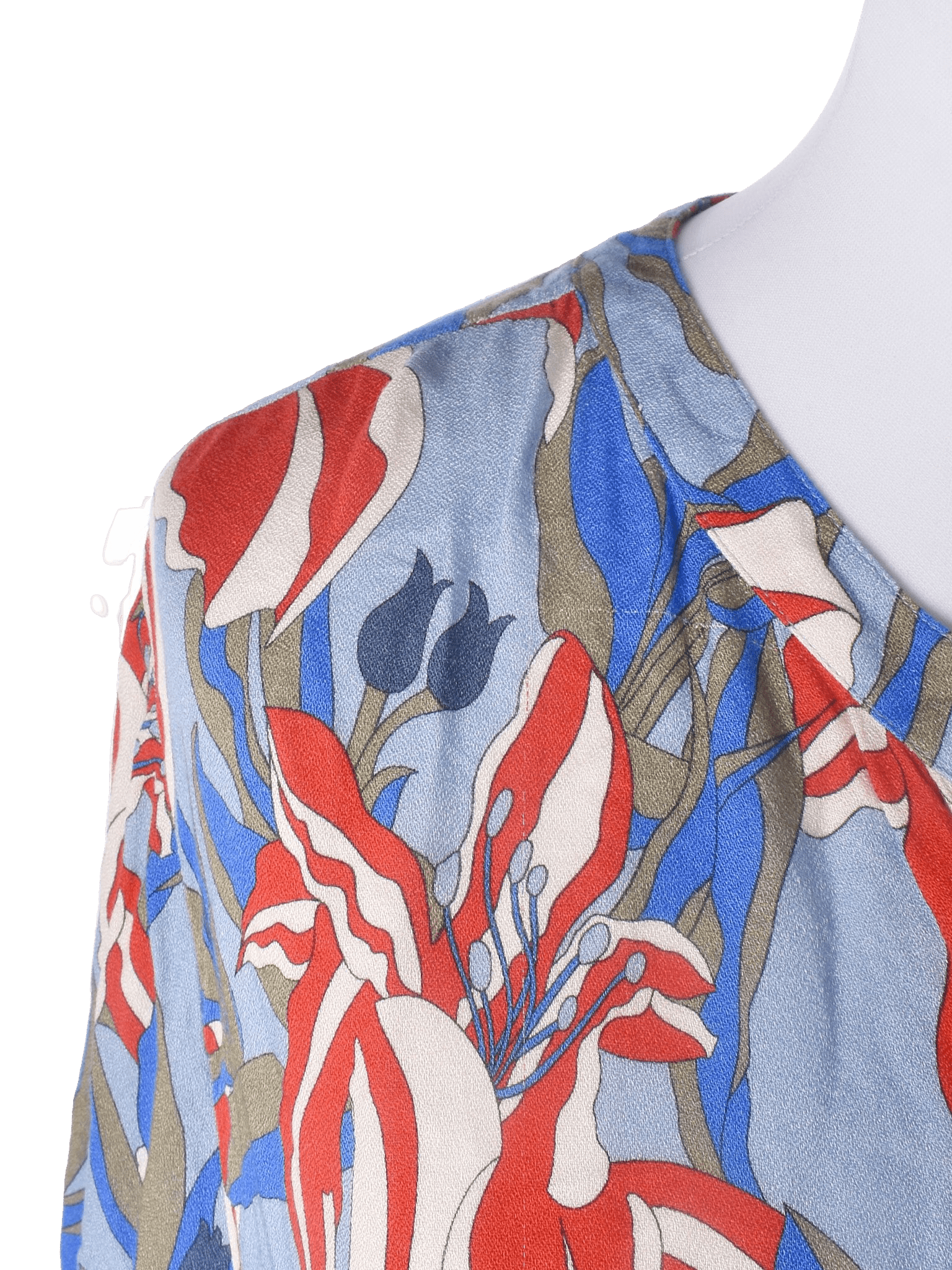 Adia Kjole - L / Blomstret / Kvinde - SassyLAB Secondhand