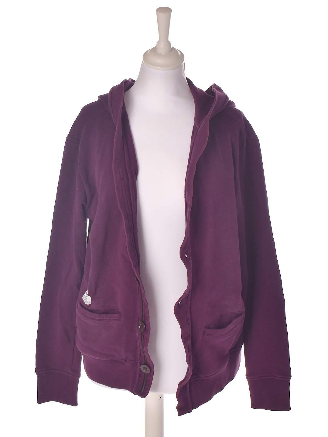 Adidas Hoodie - M / Lilla / Kvinde - SassyLAB Secondhand
