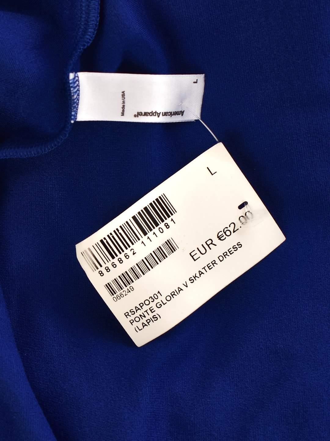 American Apparel Kjole - L / Blå / Kvinde - SassyLAB Secondhand