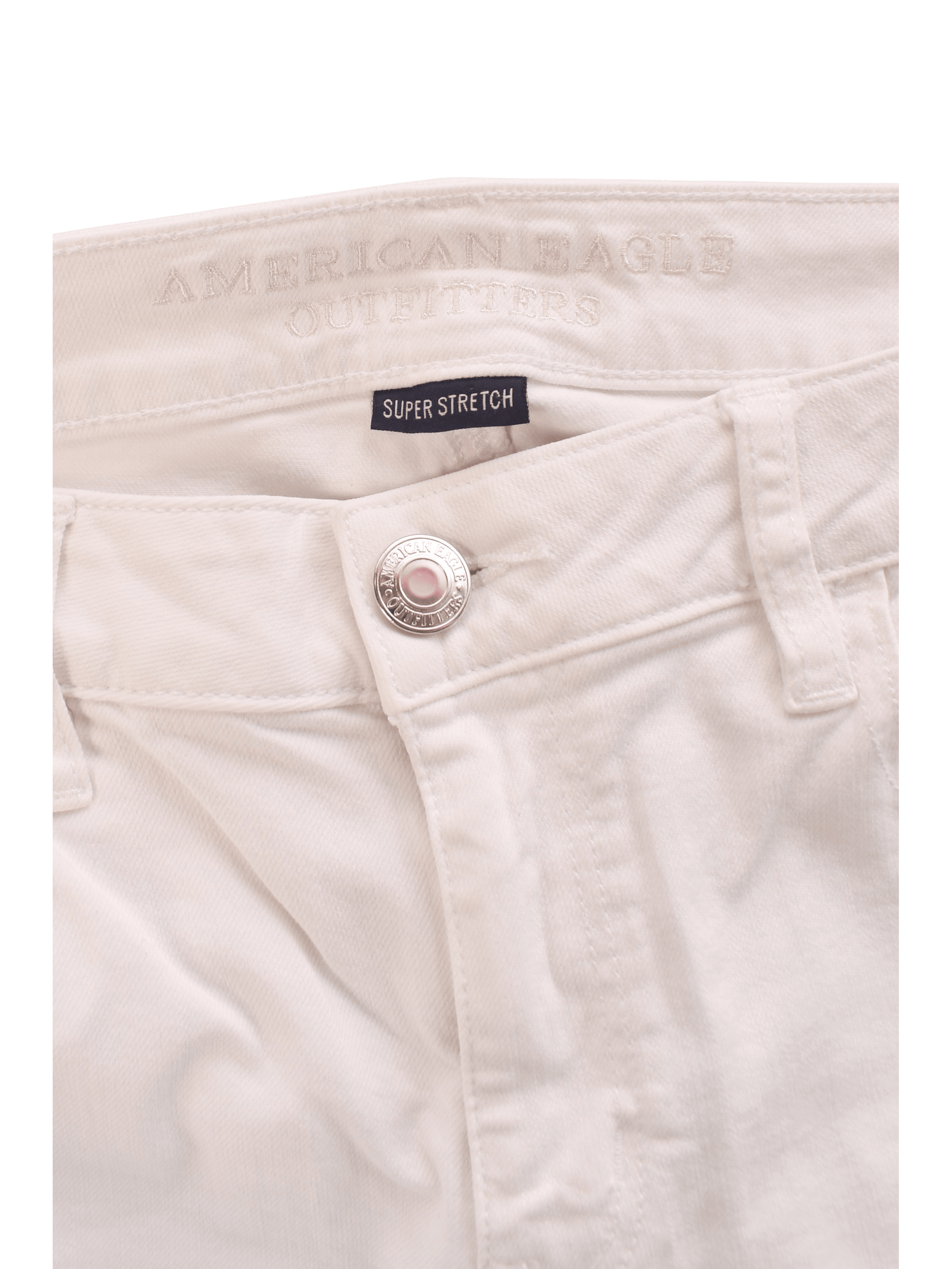 American Eagle Jeans - L / Hvid / Kvinde - SassyLAB Secondhand