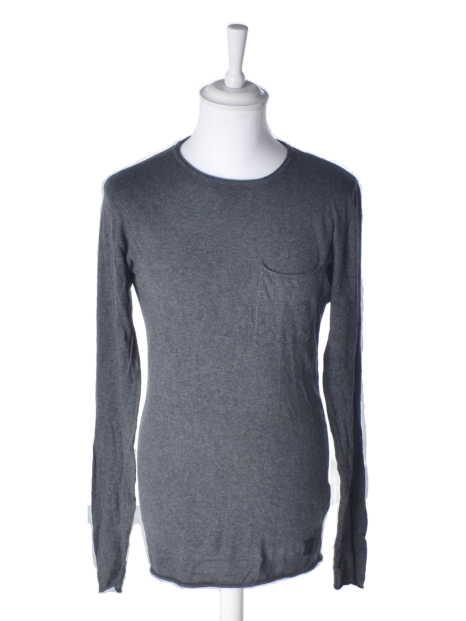 Anerkjendt Bluse - S / Grå / Mand - SassyLAB Secondhand