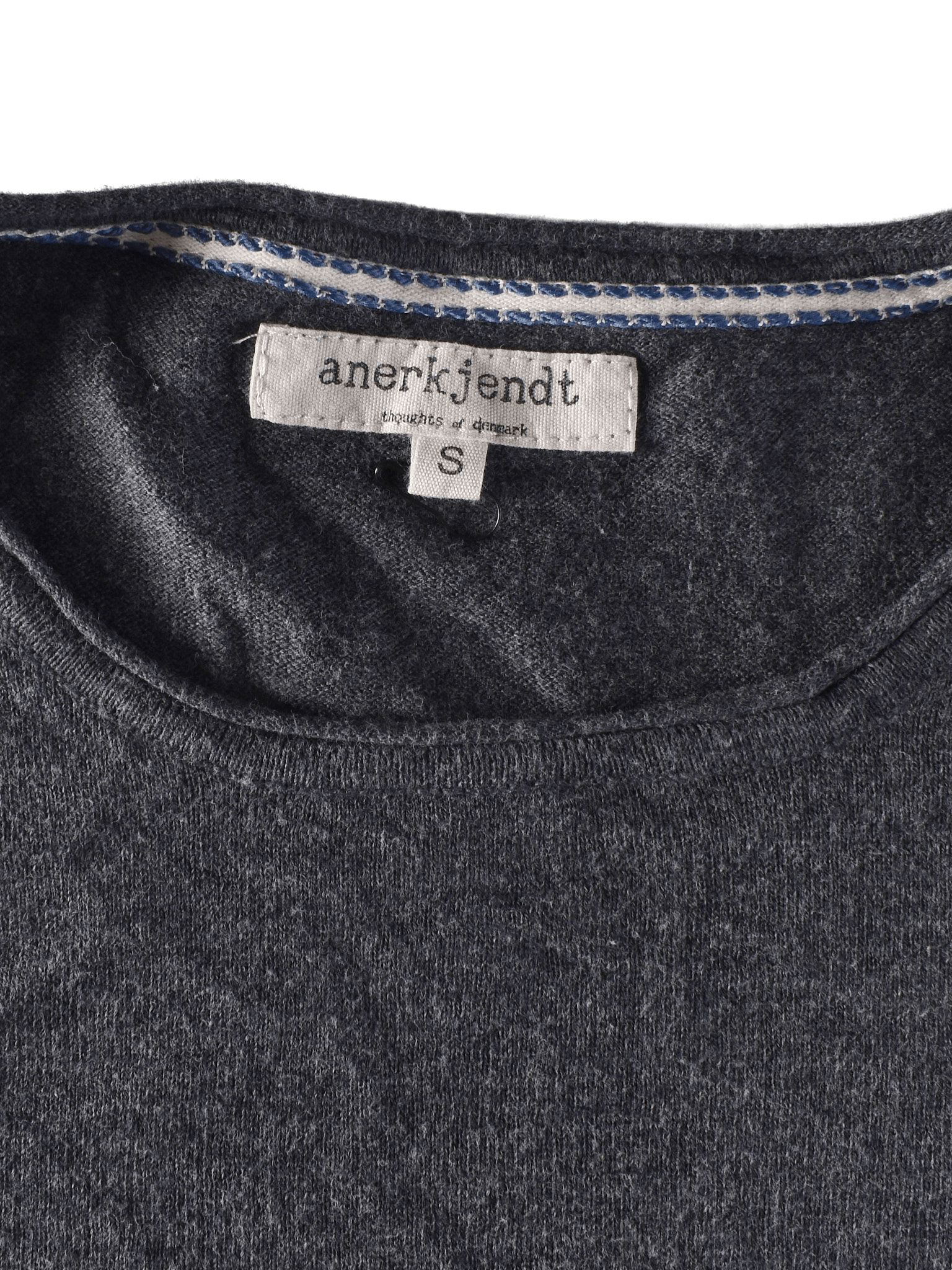 Anerkjendt Bluse - S / Grå / Mand - SassyLAB Secondhand