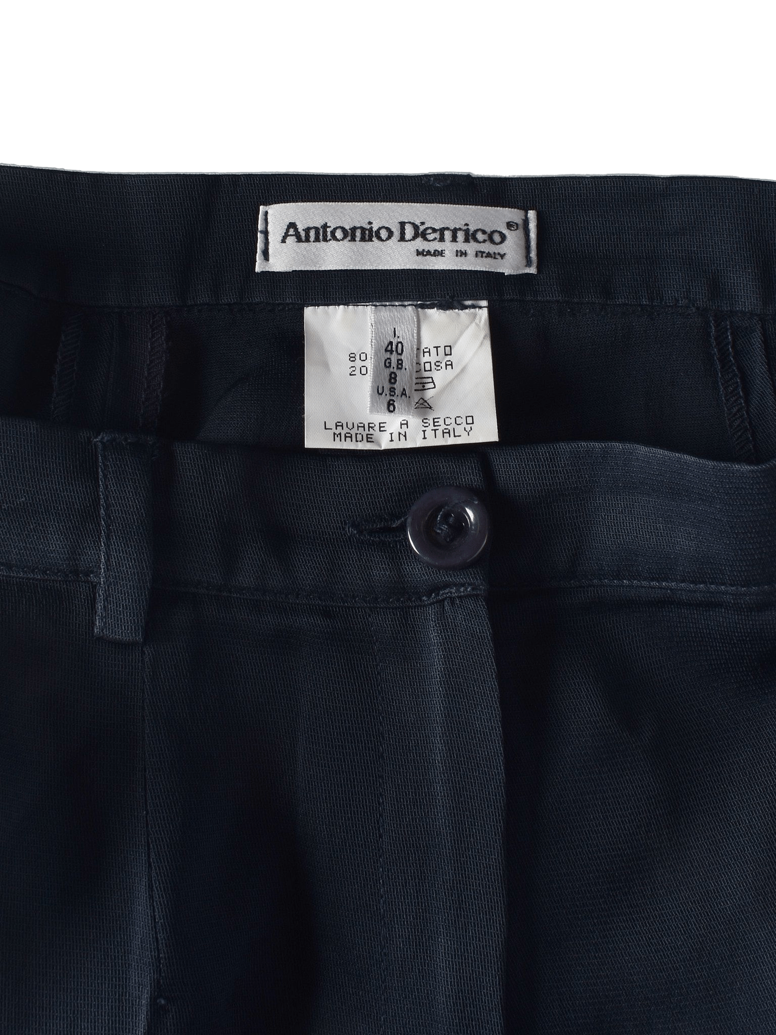 Antonio D´errico Bukser - XS / Blå / Kvinde - SassyLAB Secondhand