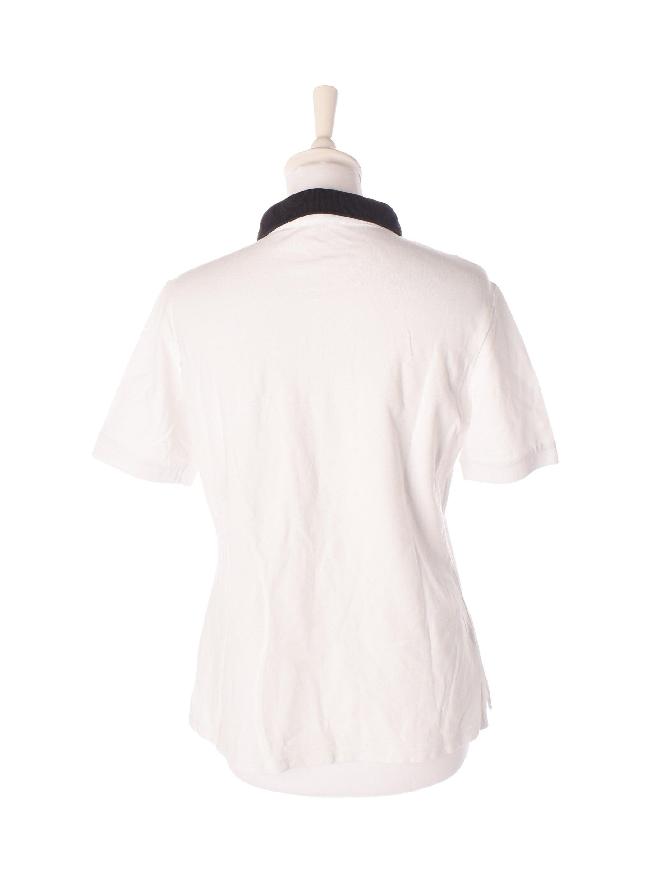 ARMANI JEANS Polo - 46 / Hvid / Kvinde - SassyLAB Secondhand