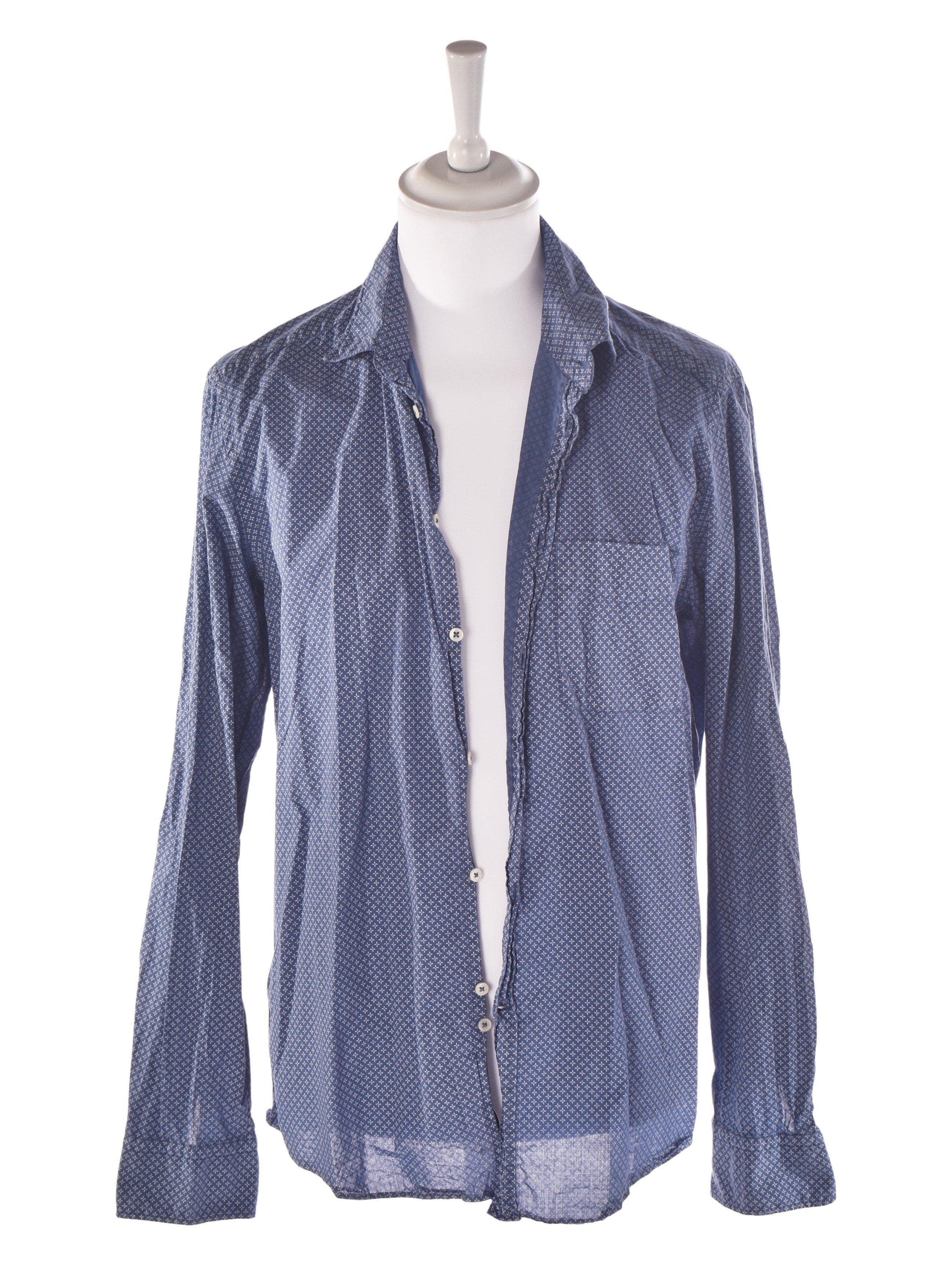 B.D. Baggies Skjorte - XL / Blå / Mand - SassyLAB Secondhand