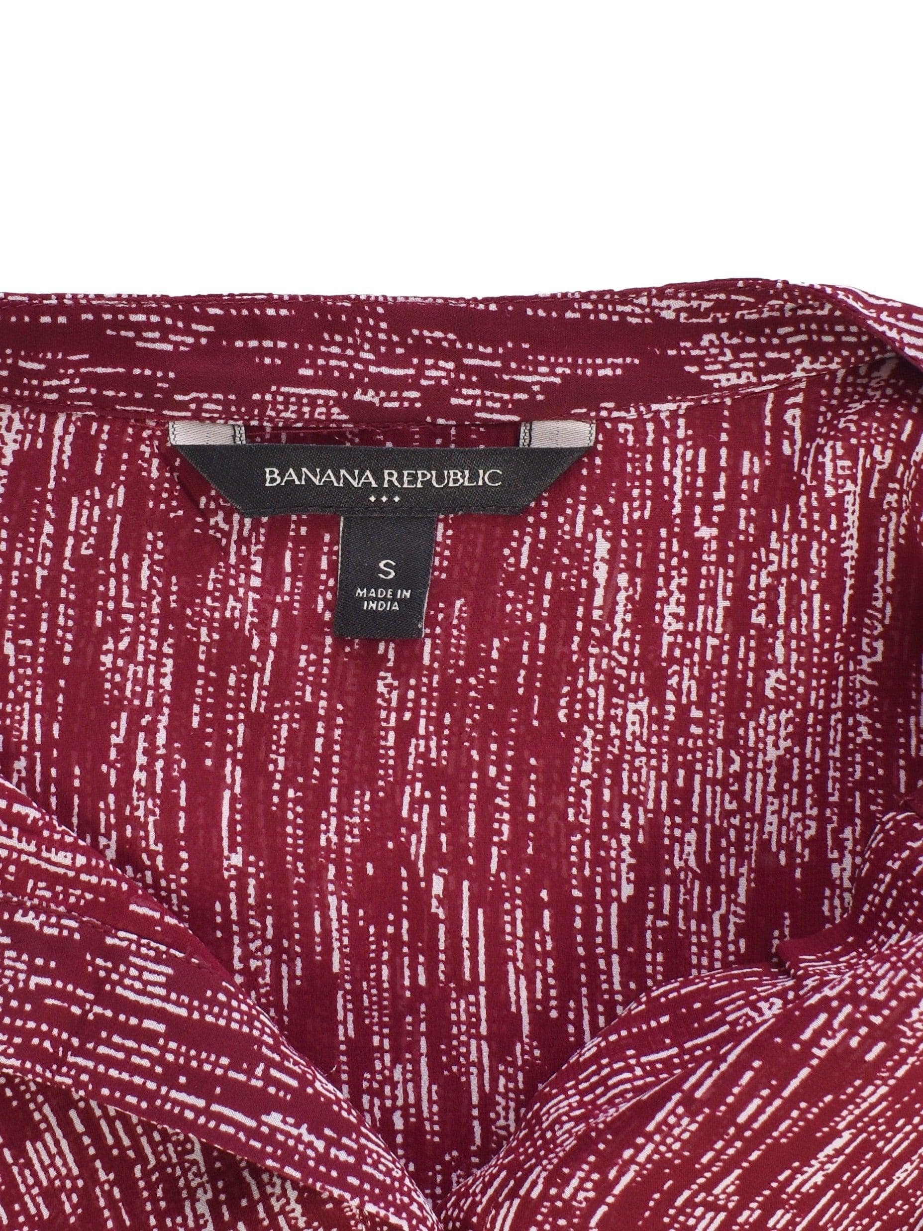 Banana Republic Skjorte - S / Lilla / Kvinde - SassyLAB Secondhand