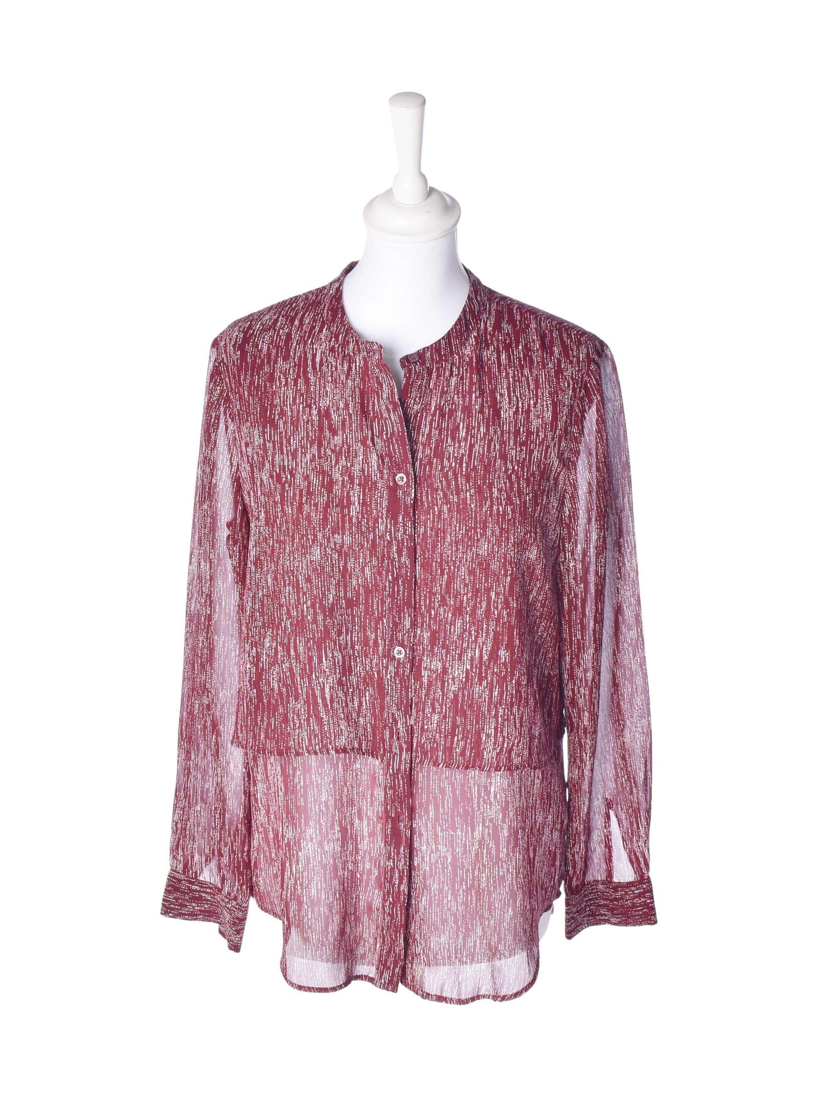 Banana Republic Skjorte - S / Lilla / Kvinde - SassyLAB Secondhand
