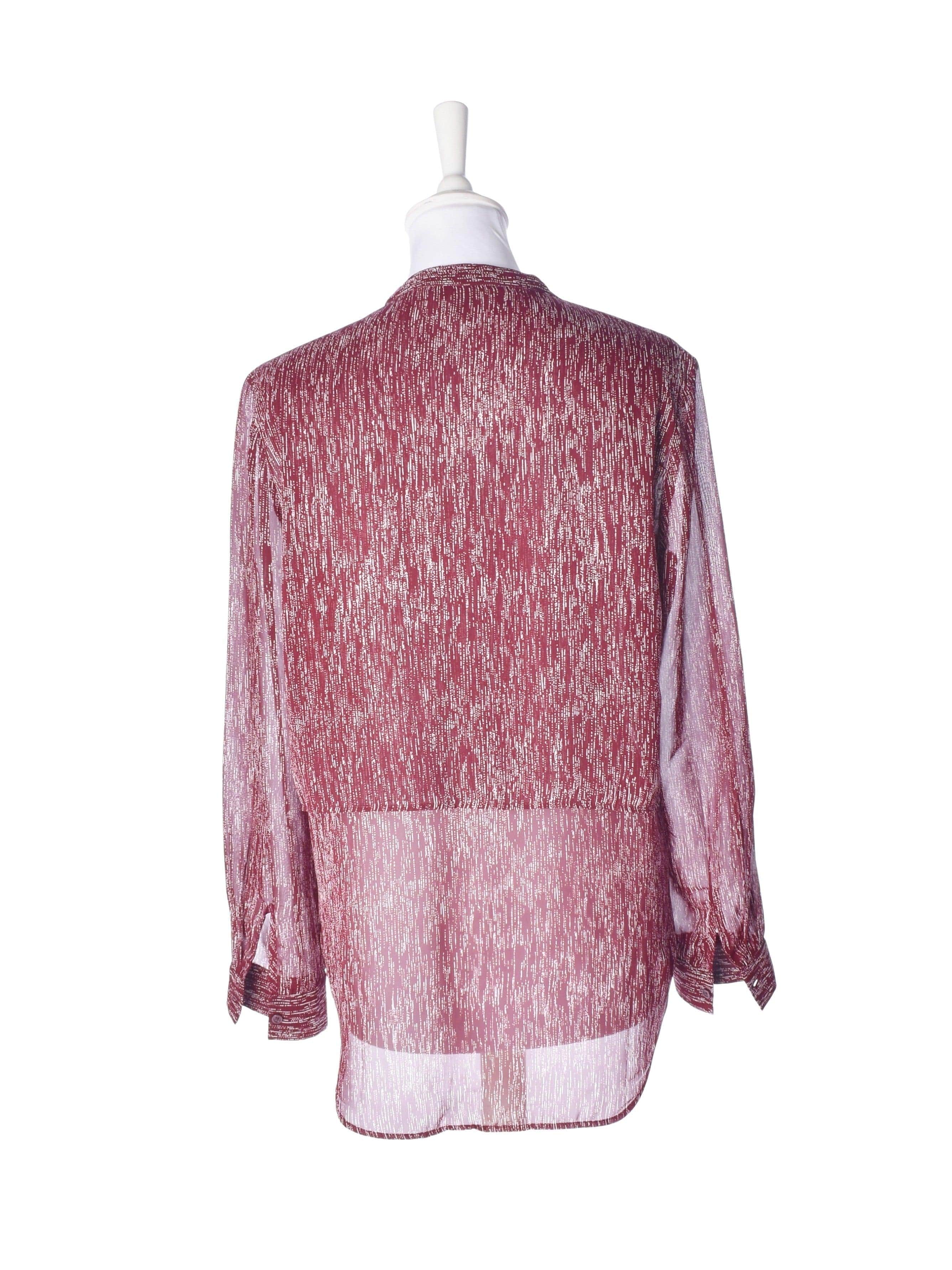 Banana Republic Skjorte - S / Lilla / Kvinde - SassyLAB Secondhand