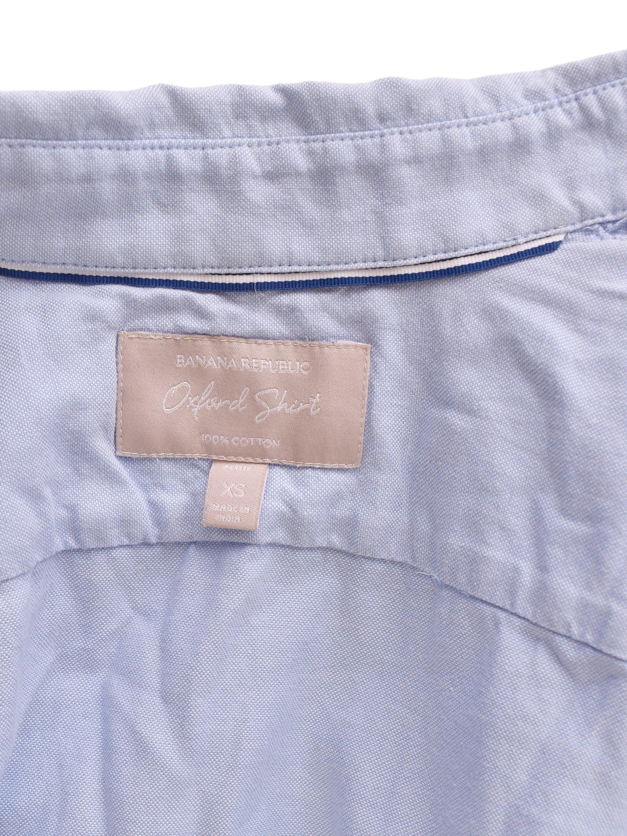 Banana Republic Skjorte - XS / Blå / Kvinde - SassyLAB Secondhand