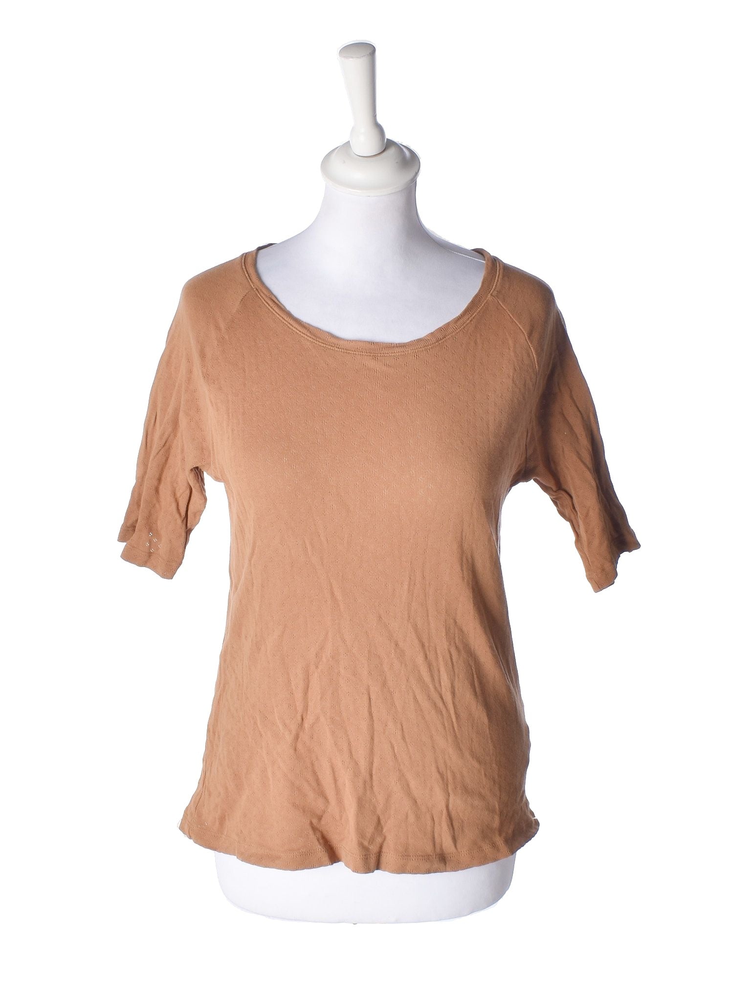 Basic Apparel T-Shirt - M / Brun / Kvinde - SassyLAB Secondhand