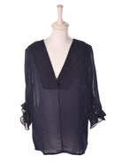 Baum und Pferdgarten Bluse - 38 / Blå / Kvinde - SassyLAB Secondhand