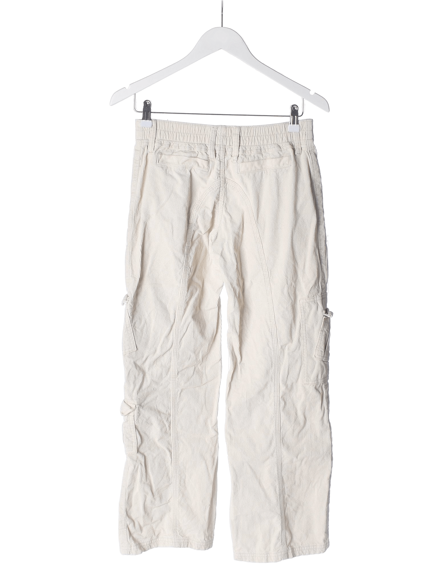 BDG Cargo Bukser - XS / Hvid / Kvinde - SassyLAB Secondhand