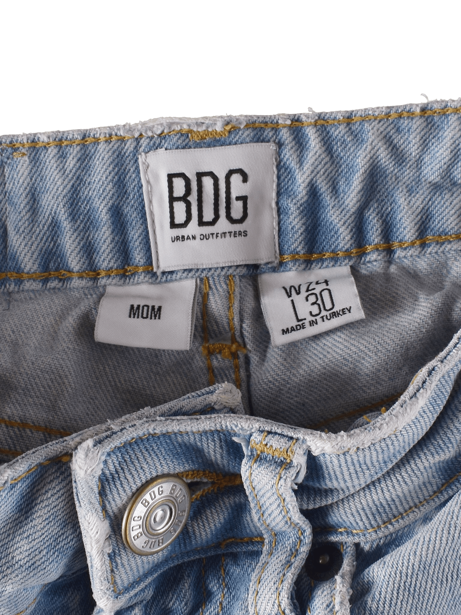 BDG Jeans - W24 L30 / Blå / Kvinde - SassyLAB Secondhand