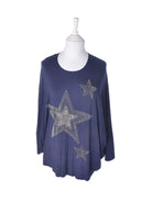 Be Fore Dawn Bluse - XL / Blå / Kvinde - SassyLAB Secondhand
