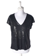 Benedikte Utzon T-Shirt - S / Sort / Kvinde - SassyLAB Secondhand