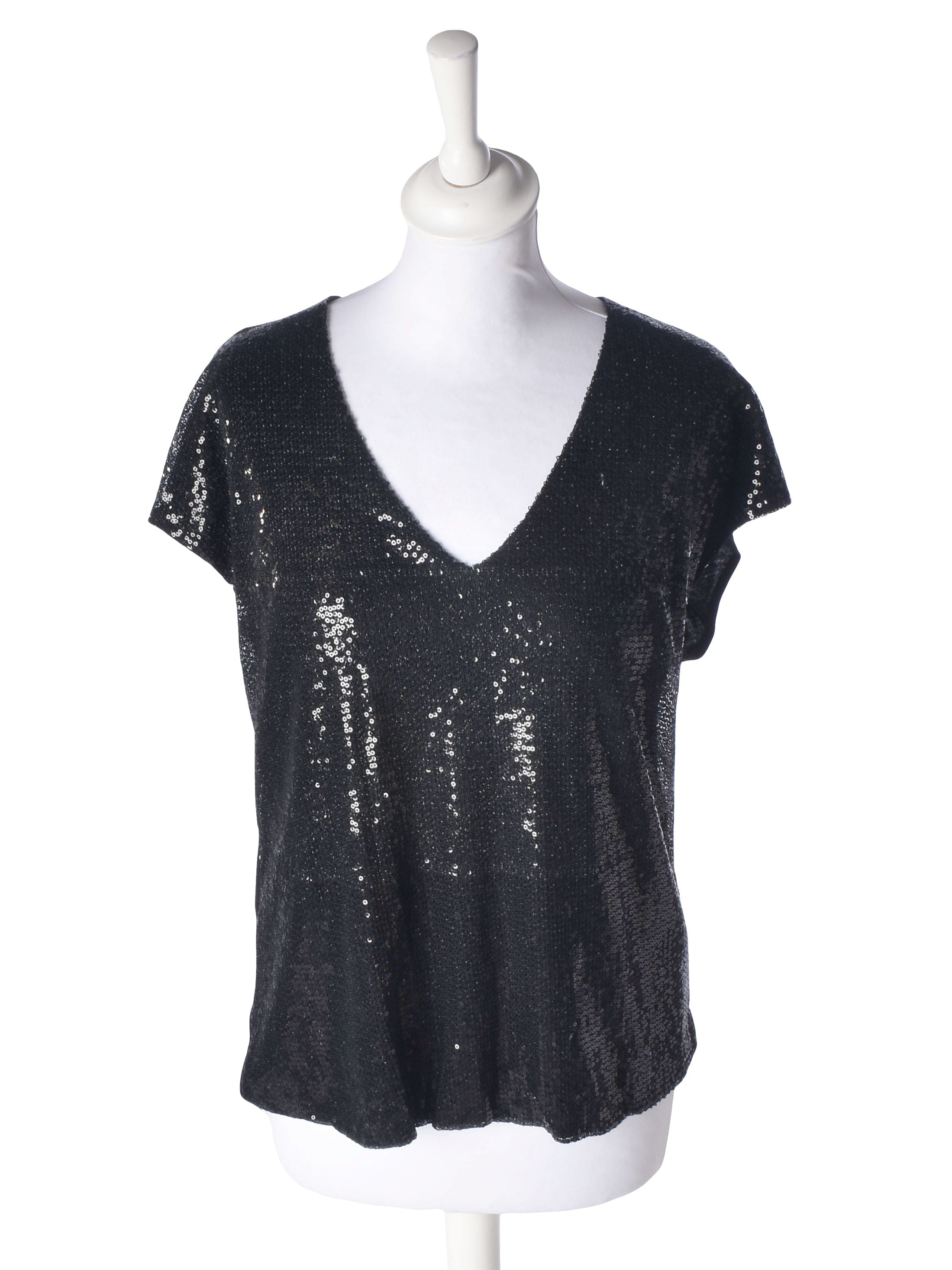Benedikte Utzon T-Shirt - S / Sort / Kvinde - SassyLAB Secondhand