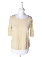 Benetton Bluse - M / Guld / Kvinde - SassyLAB Secondhand