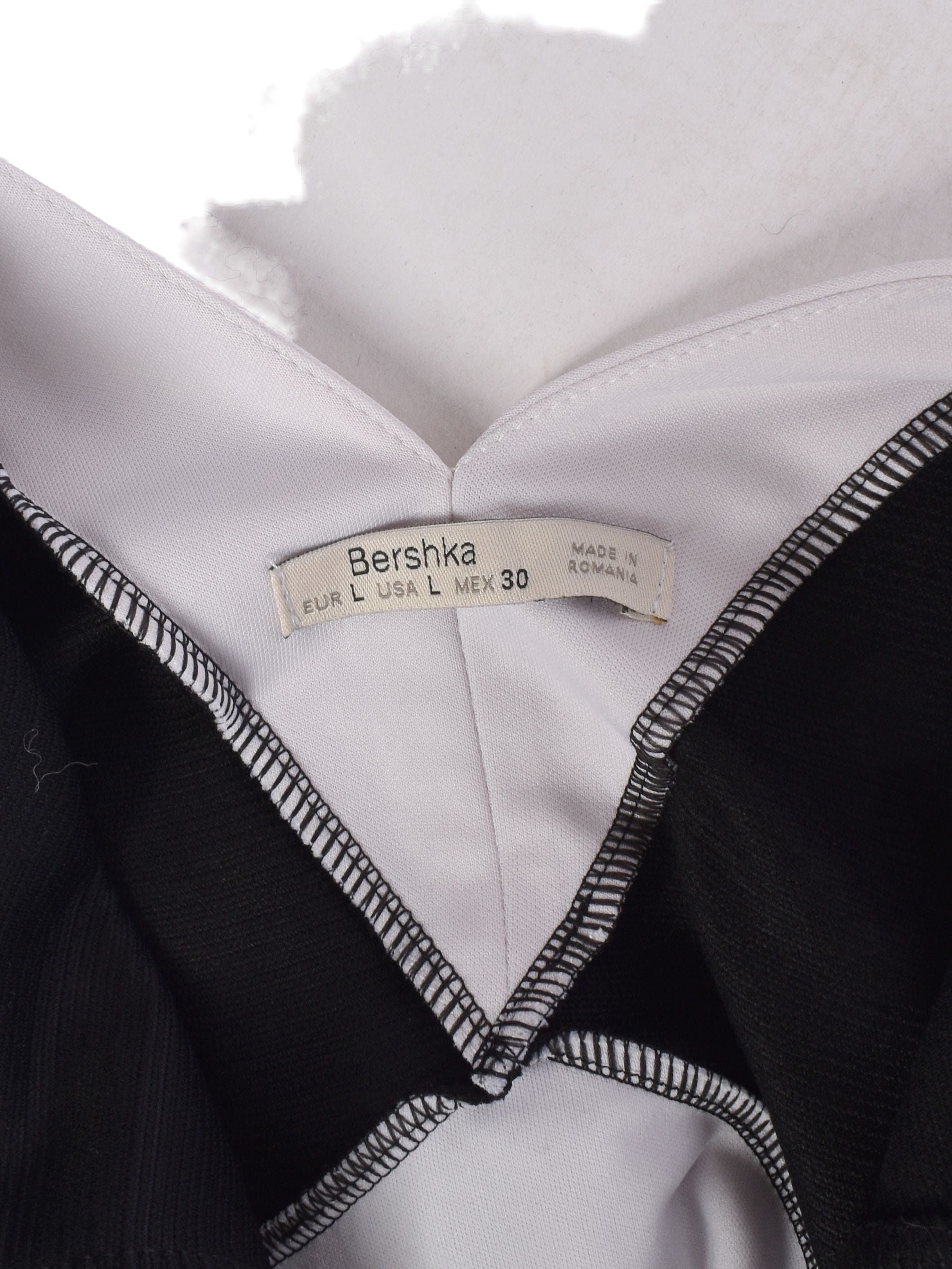 Bershka Kjole - L / Hvid / Kvinde - SassyLAB Secondhand