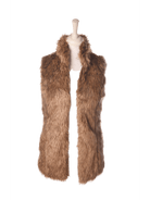 Bershka Vest - XS / Brun / Kvinde - SassyLAB Secondhand