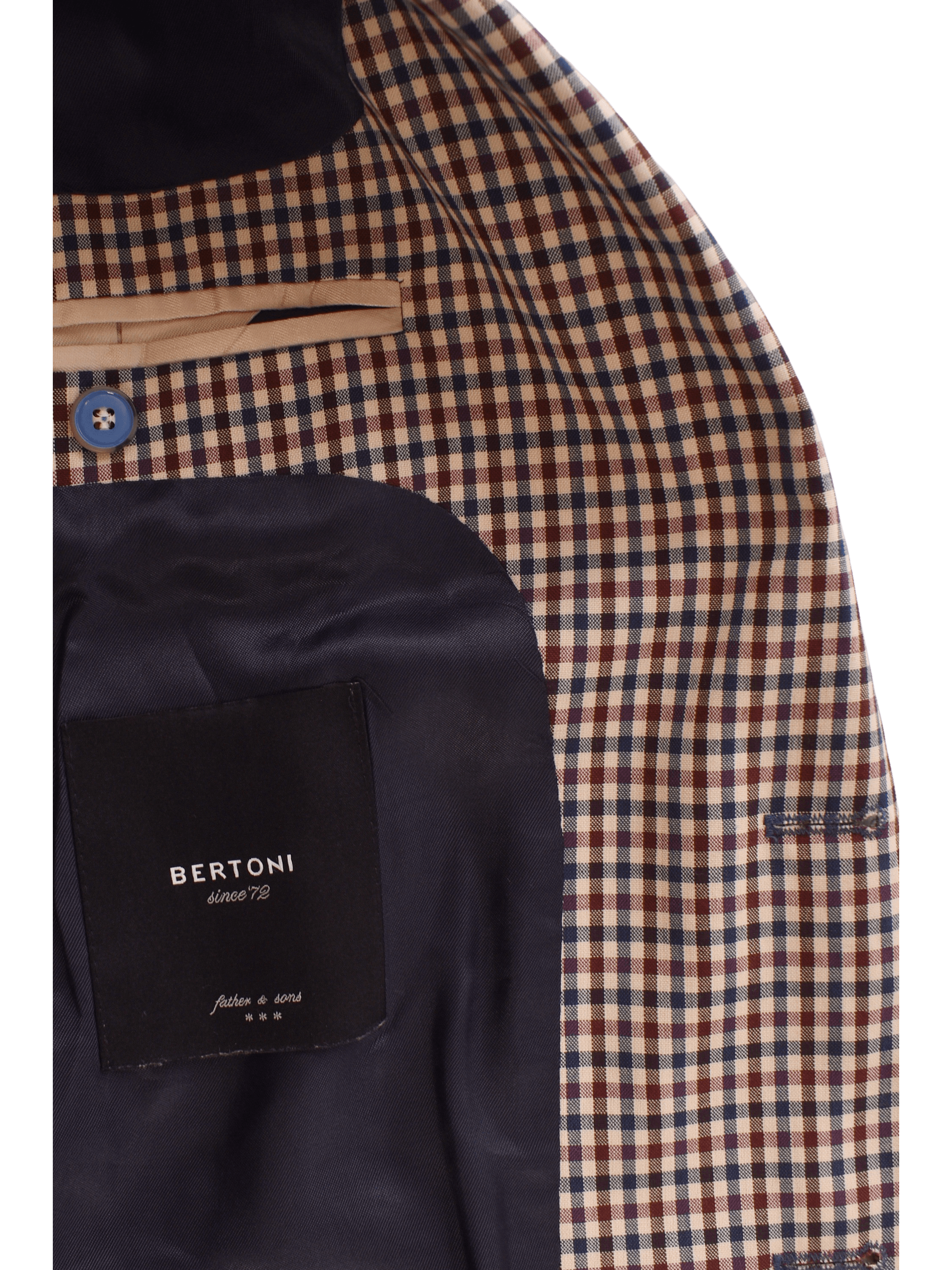 Bertoni Blazer - L / Multifarvet / Mand - SassyLAB Secondhand
