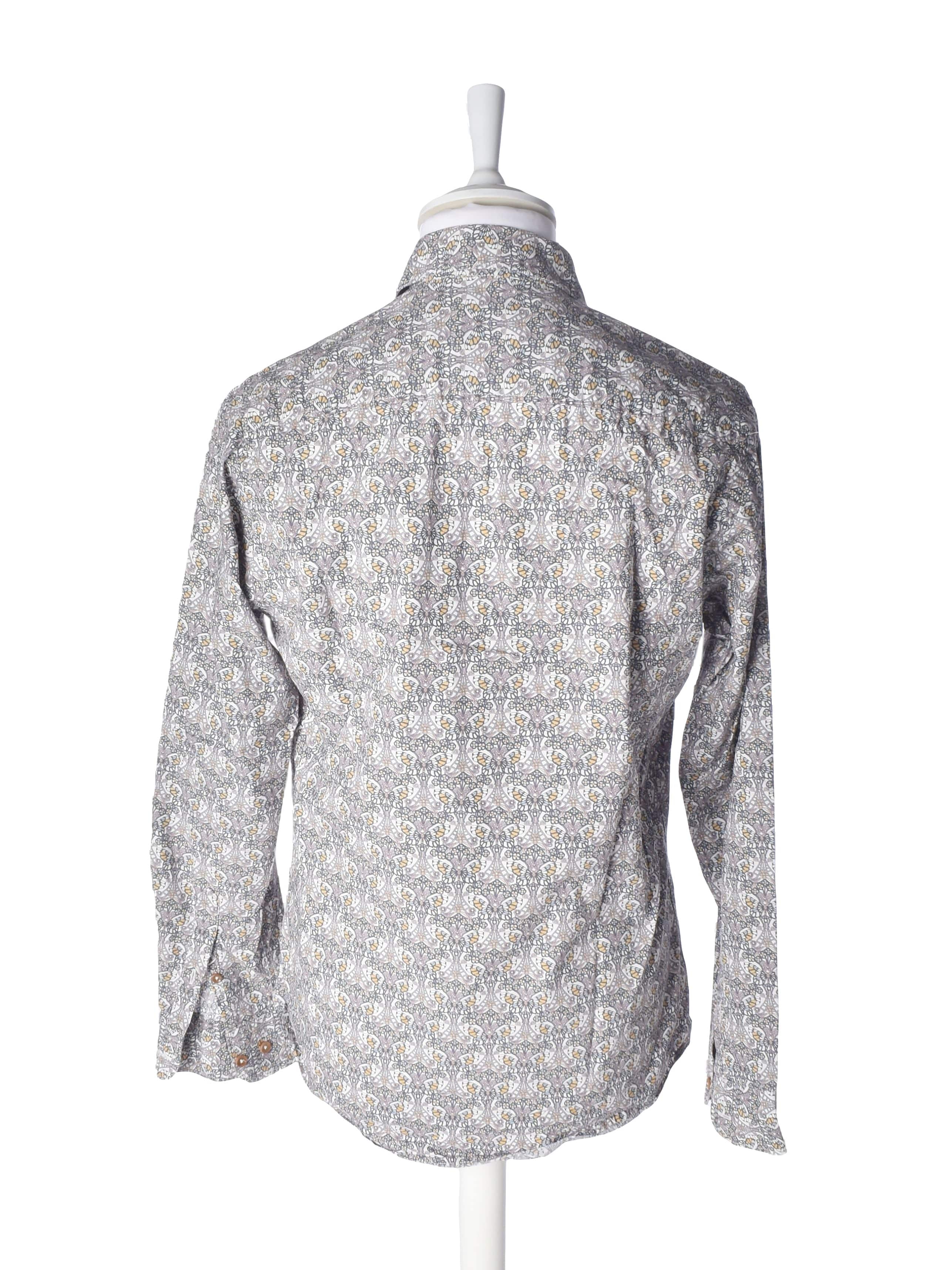 Bertoni Skjorte - 42 / Lilla / Mand - SassyLAB Secondhand