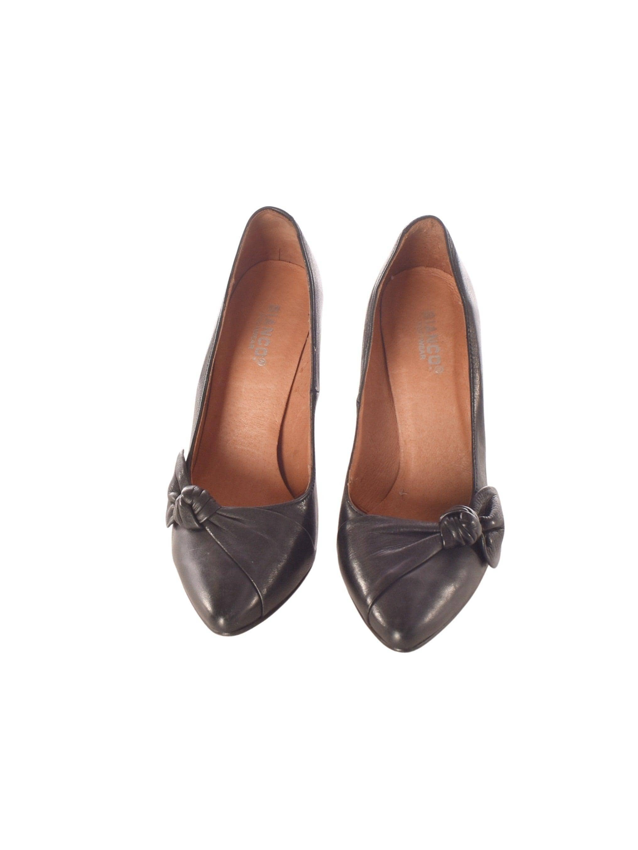Bianco Stiletter - 36 / Sort / Kvinde - SassyLAB Secondhand