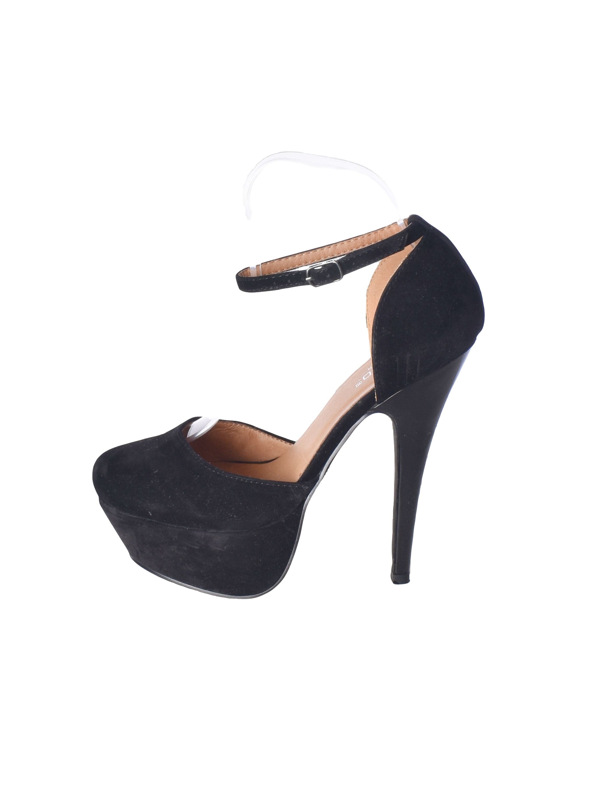 Bianco Stiletter - 37 / Sort / Kvinde - SassyLAB Secondhand